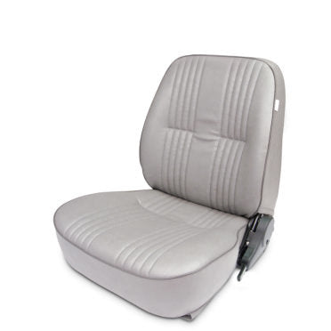 ProCar Pro90 Low Back Recliner Seat - Left Side - Vinyl - Gray
