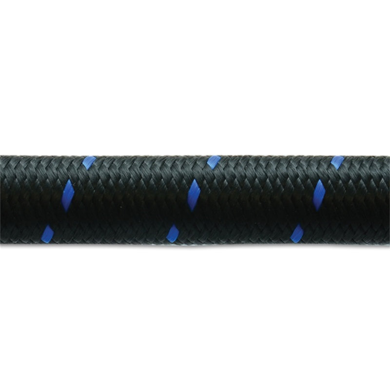 Vibrant Performance 5 Ft. Roll -6 Black Blue Nylon Braided Flex Hose