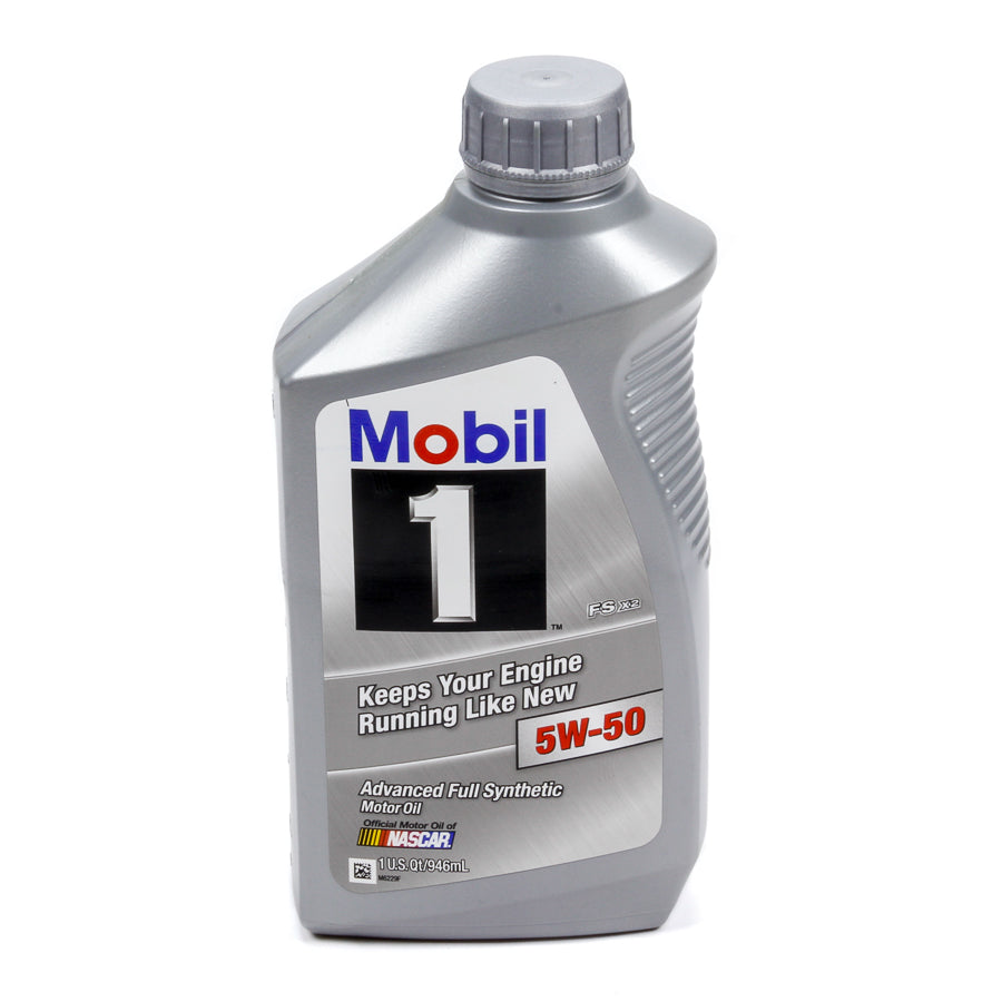 Mobil 1 5w50 Synthetic Oil 1 Qt. FS X2