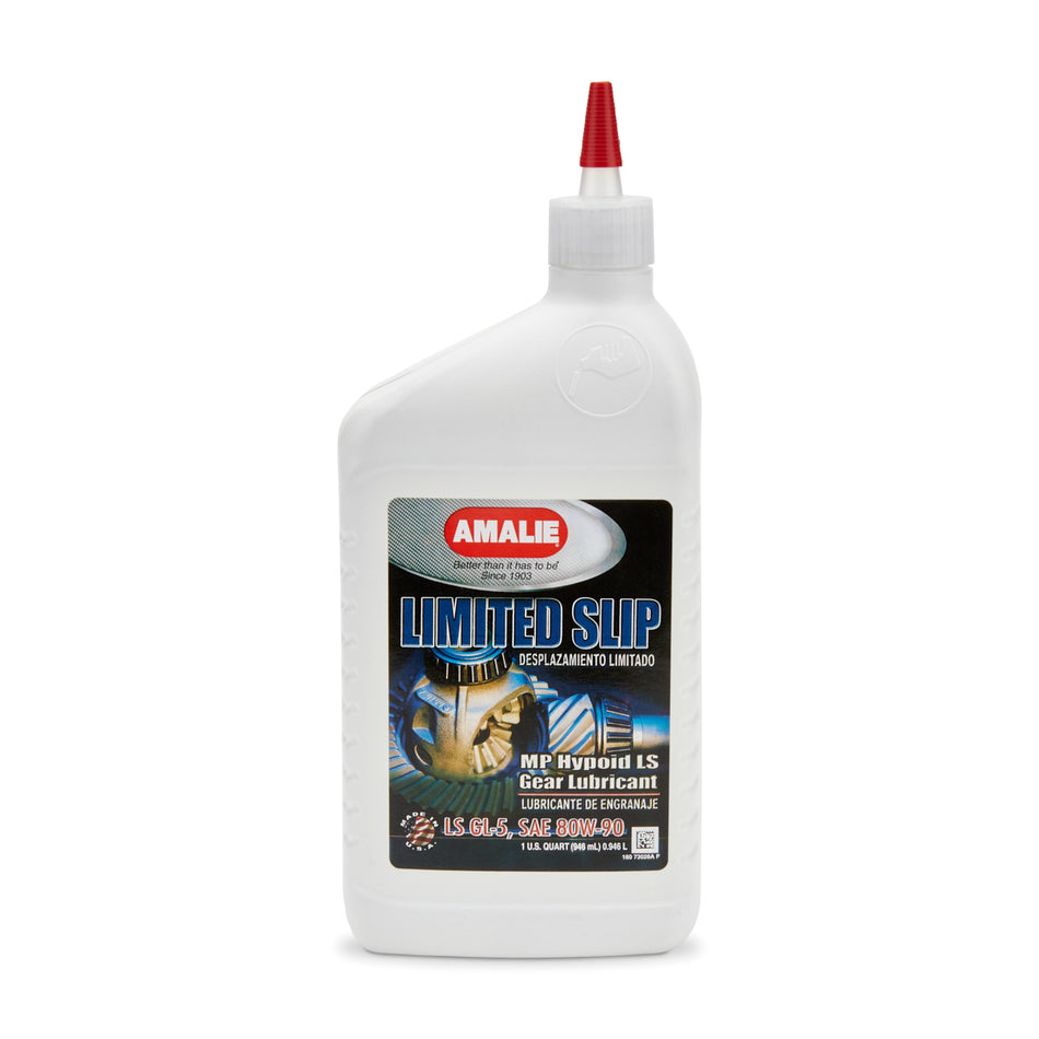 Amalie Limited Slip MP Hypoid LS GL-5 Gear Oil - 80W -90 - 1 Qt. Bottle