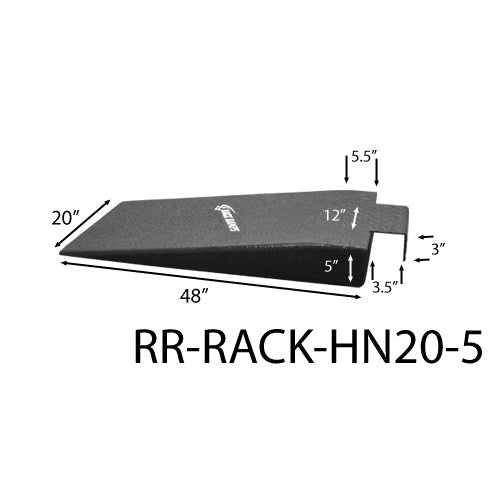 Race Ramps Trailer Ramp - 5-1/4 in Lift Height