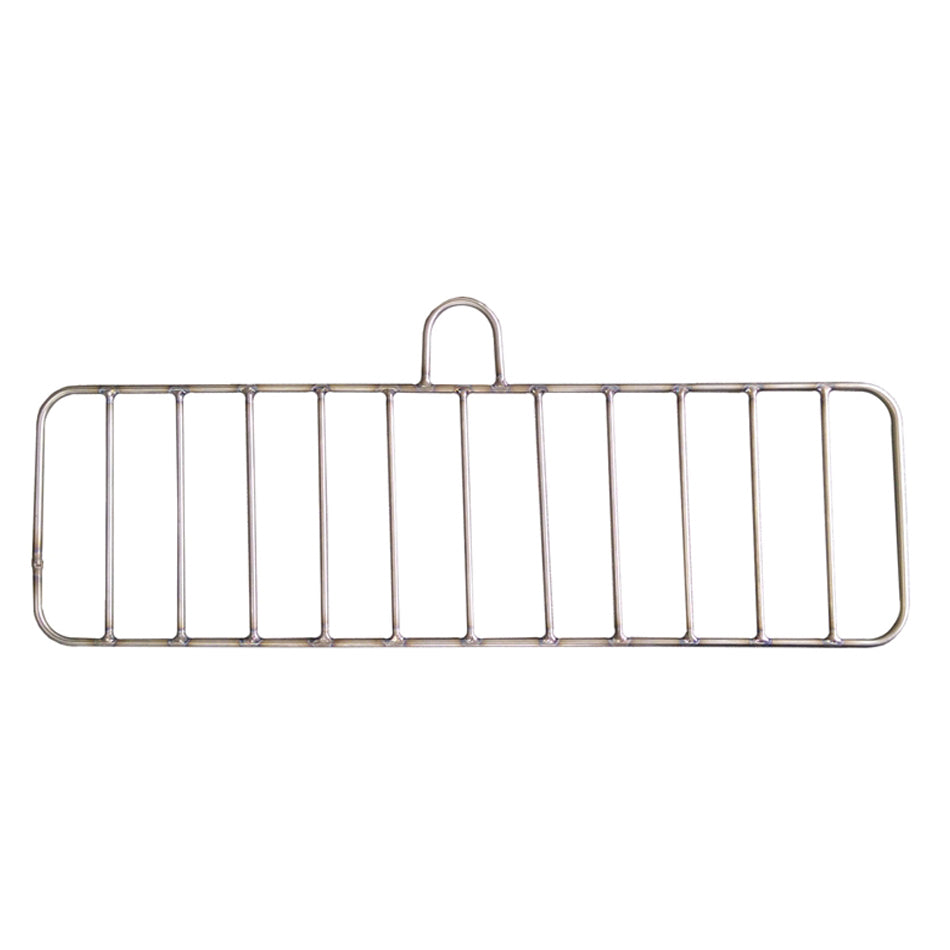 Triple X Mini Sprint / Midget Rock Screen - 22-3/4 x 8-1/2" - 2" Wide Slots - Titanium - Micro / Midget / Sprint Cars
