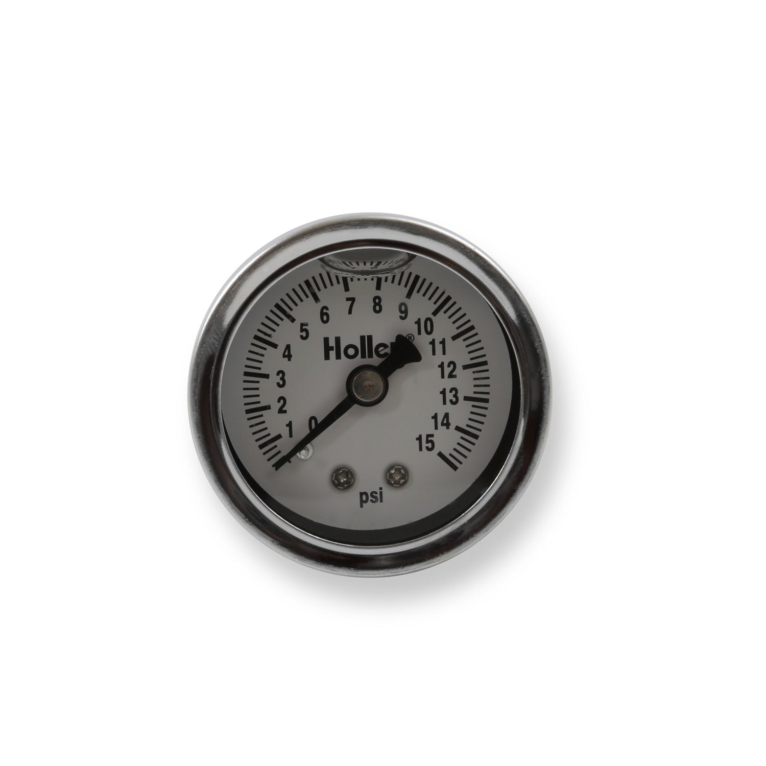 Holley 0-15 psi Fuel Pressure Gauge - Mechanical