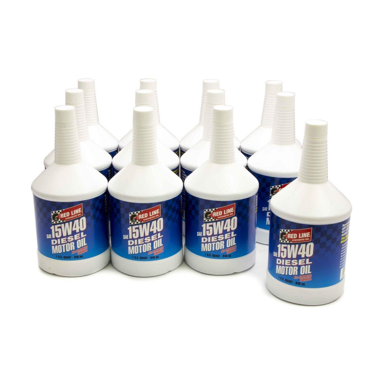 Red Line 15W40 Diesel Motor Oil - Case of 12-1 Quart