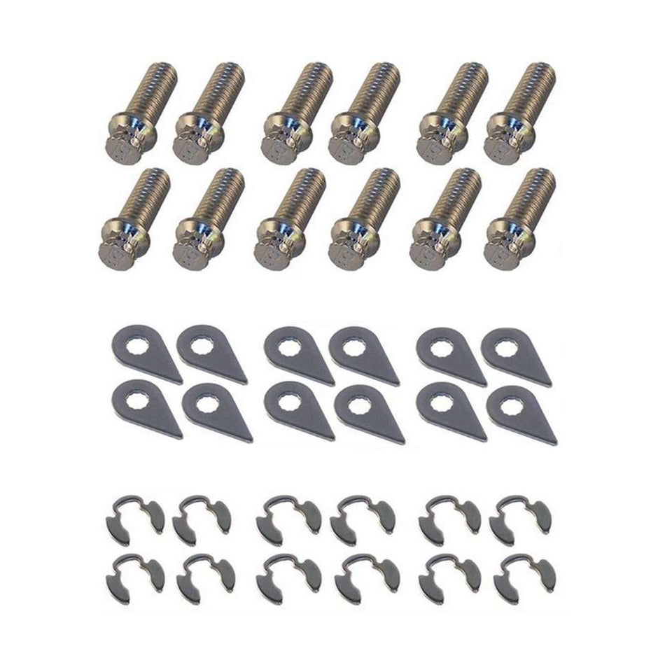 Stage 8 Header Bolt Kit - 12pt. 5/16-18 x 1" (12)