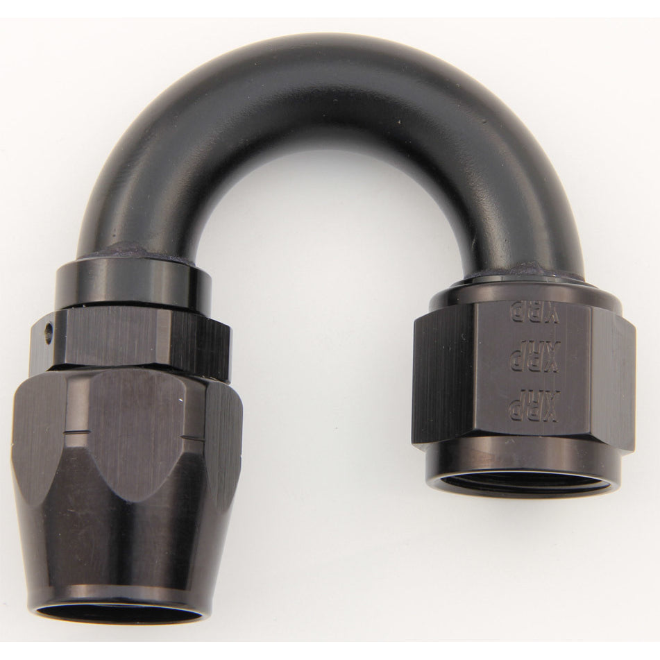 XRP Hose End Fitting 180 Degree 8 AN Hose to 8 AN Female Double Swivel