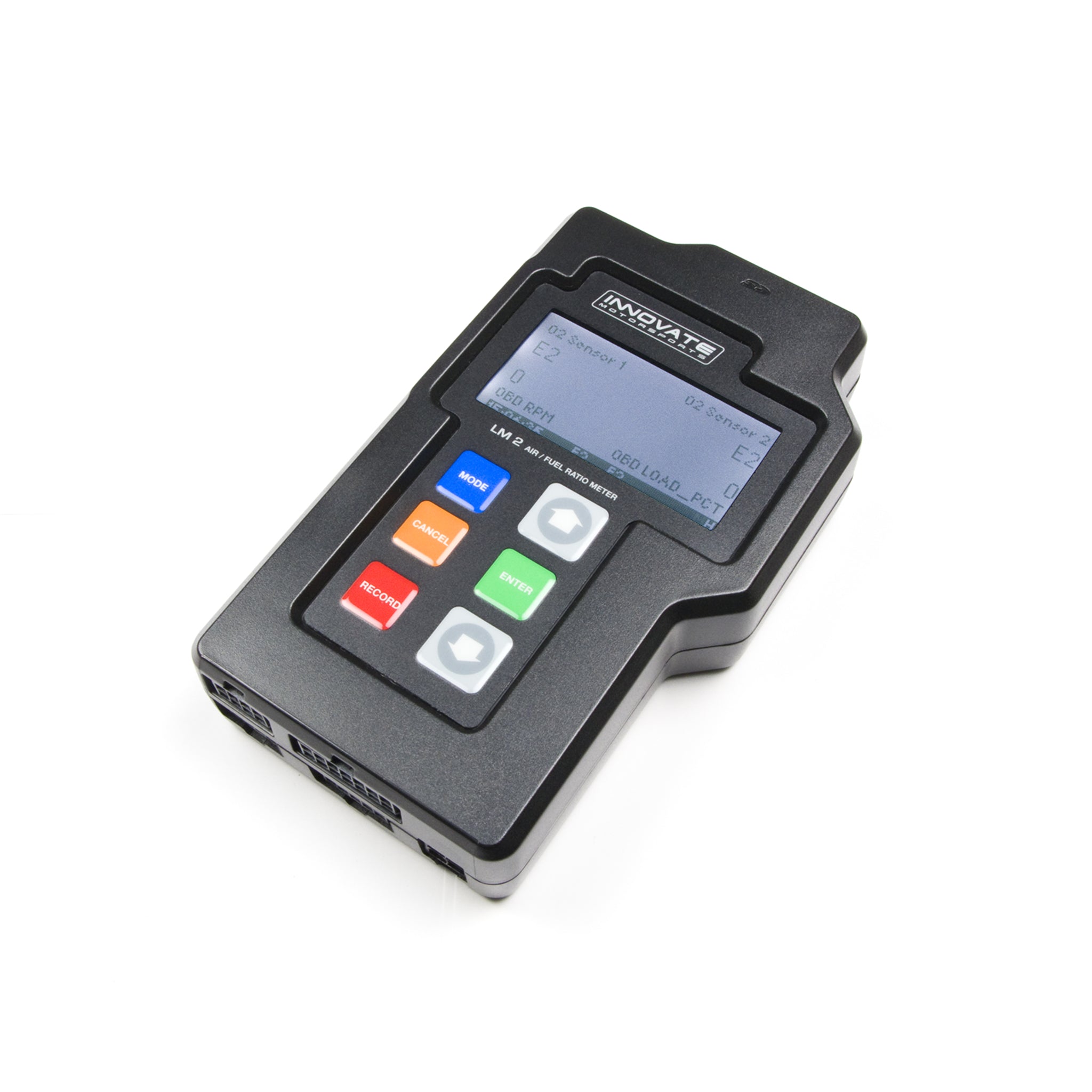 Innovate Motorsports LM-2 Dual Sensor Wideband Digital Air-Fuel Ratio Gauge - Rectangle - Black Face