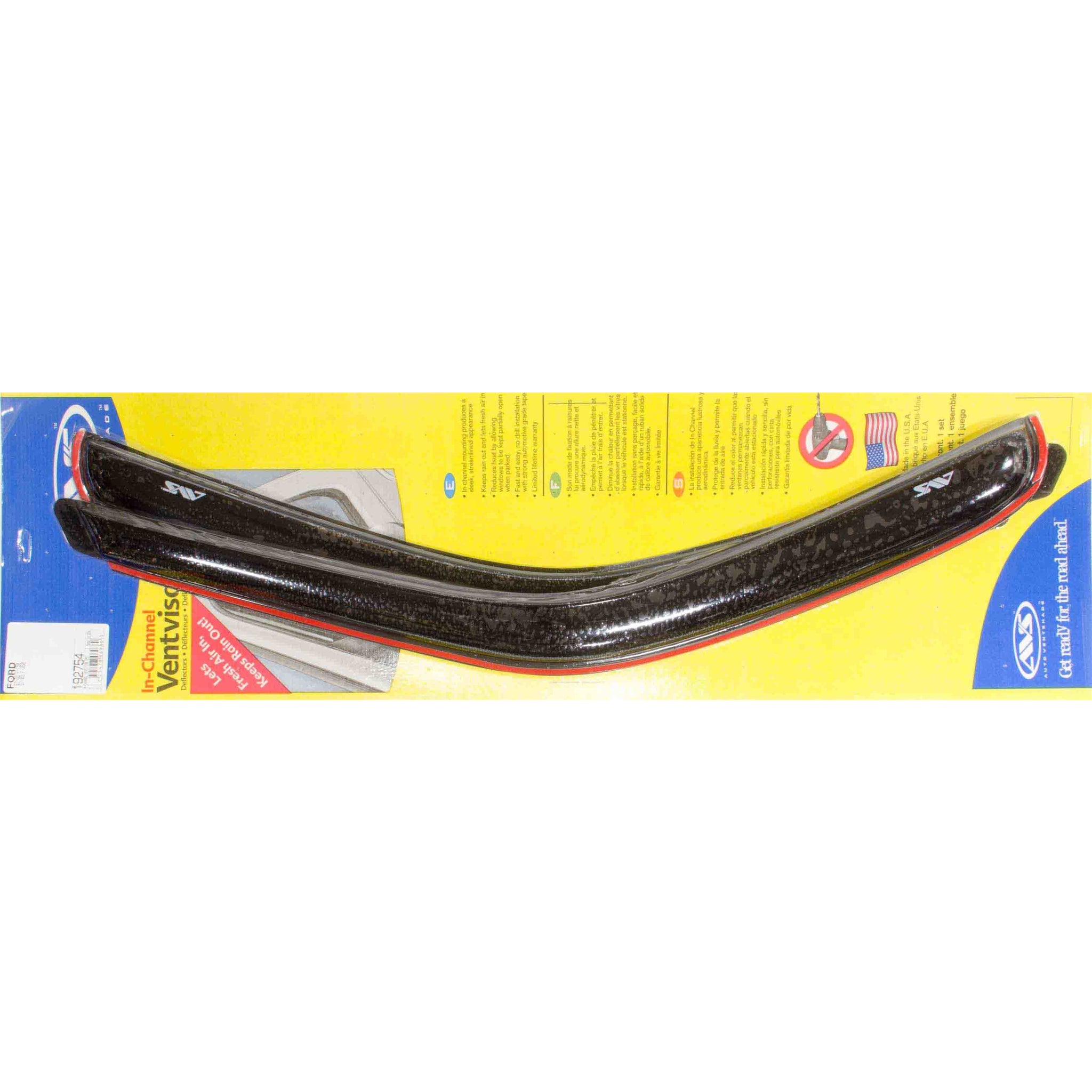 Auto Ventshade Front In-Channel Ventvisor - Stick-On