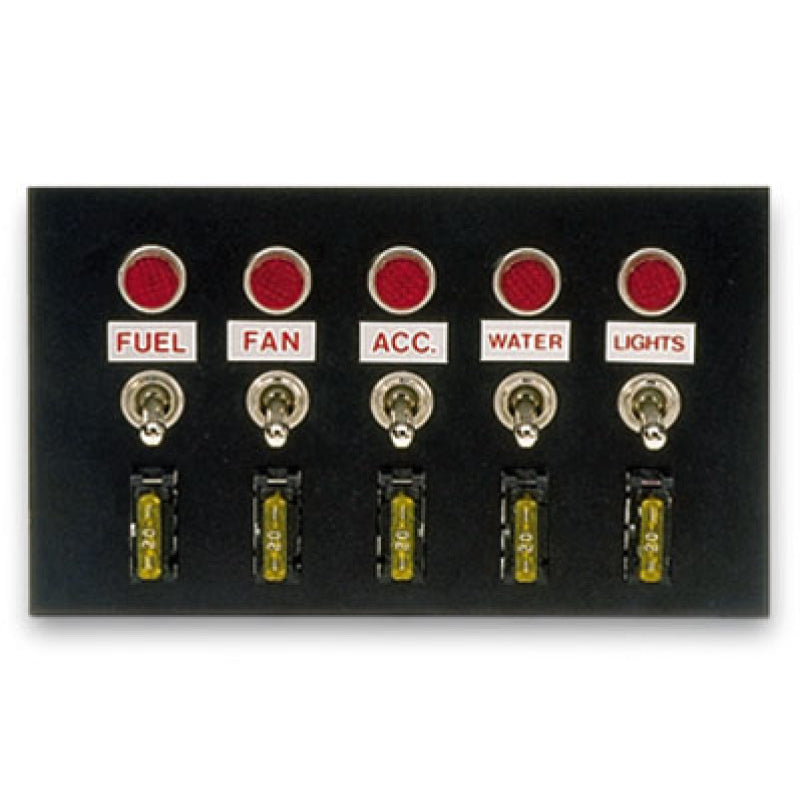 Moroso Accessory Switch Panel - 4" x 6.75"