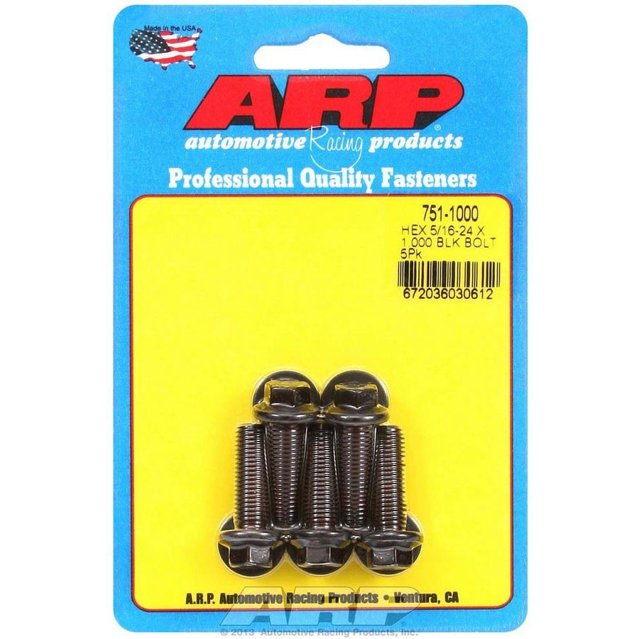 ARP Bolt Kit - 6 Point (5) 5/16-24 x 1.000