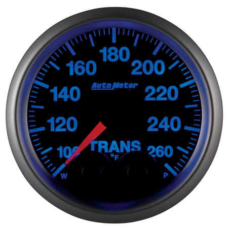 Auto Meter Elite Series Transmission Temperature Gauge - 2-1/16"