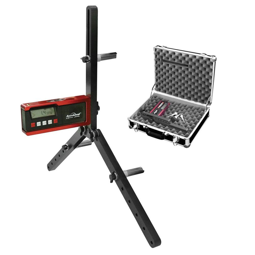 Longacre Digital Caster/Camber Gauge w AccuLevel and Quick Set LW Adapter