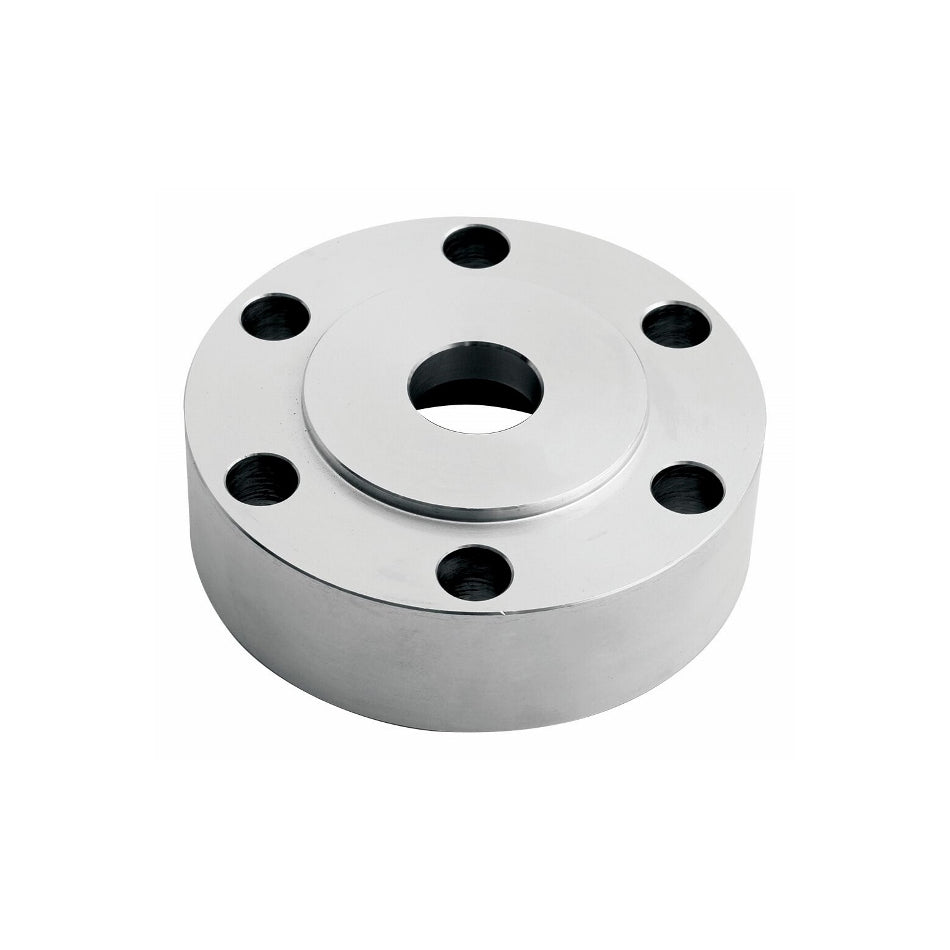 Blower Drive Service Crankshaft Pulley Spacer - 0.300" Thick - Aluminum - Natural - 6-Bolt Balancer