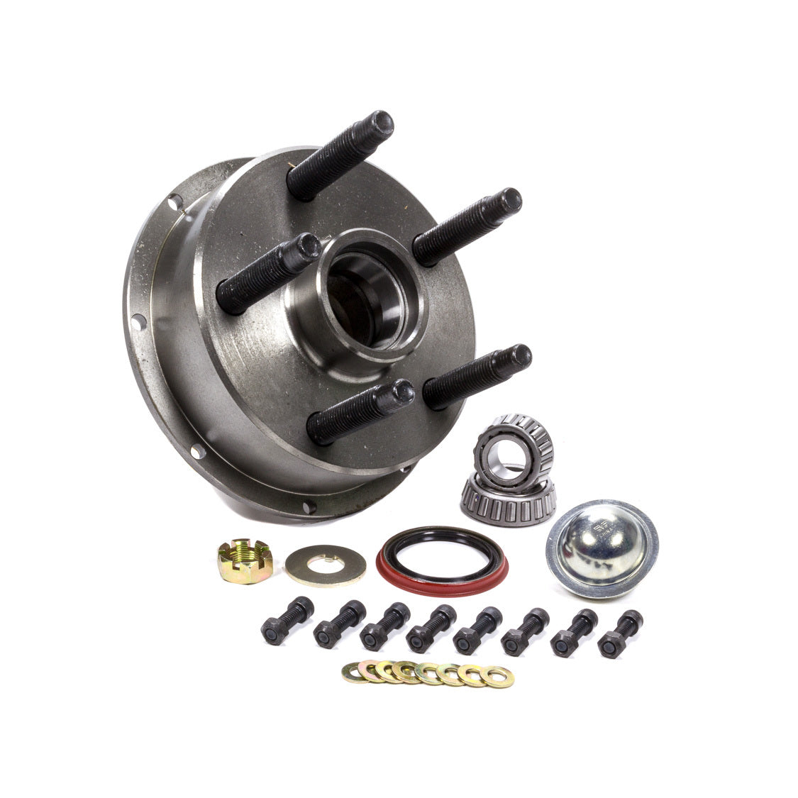 Howe Racing Enterprises Front Wheel Hub Small Five 5 x 5.00" Wheel 8 x 7" Rotor - Aluminum