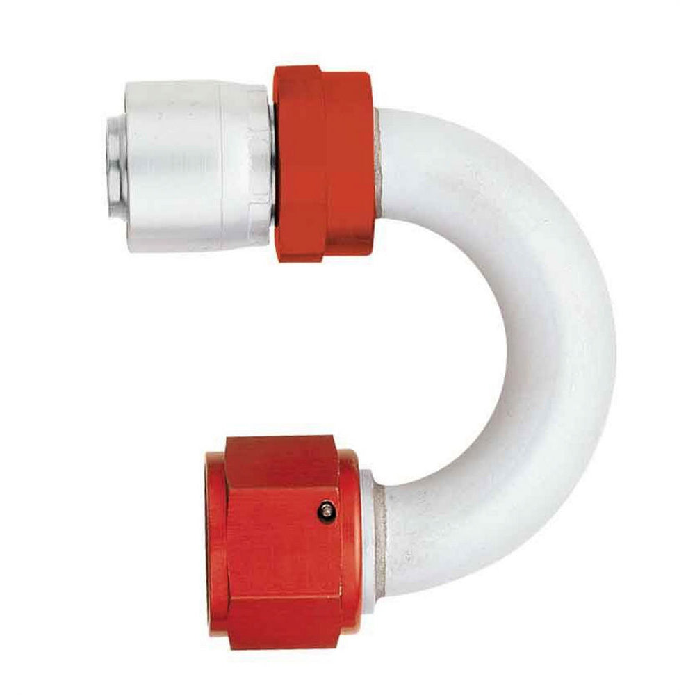 Aeroquip Lightweight Aluminum -08 AN 180 Crimp Swivel Hose End