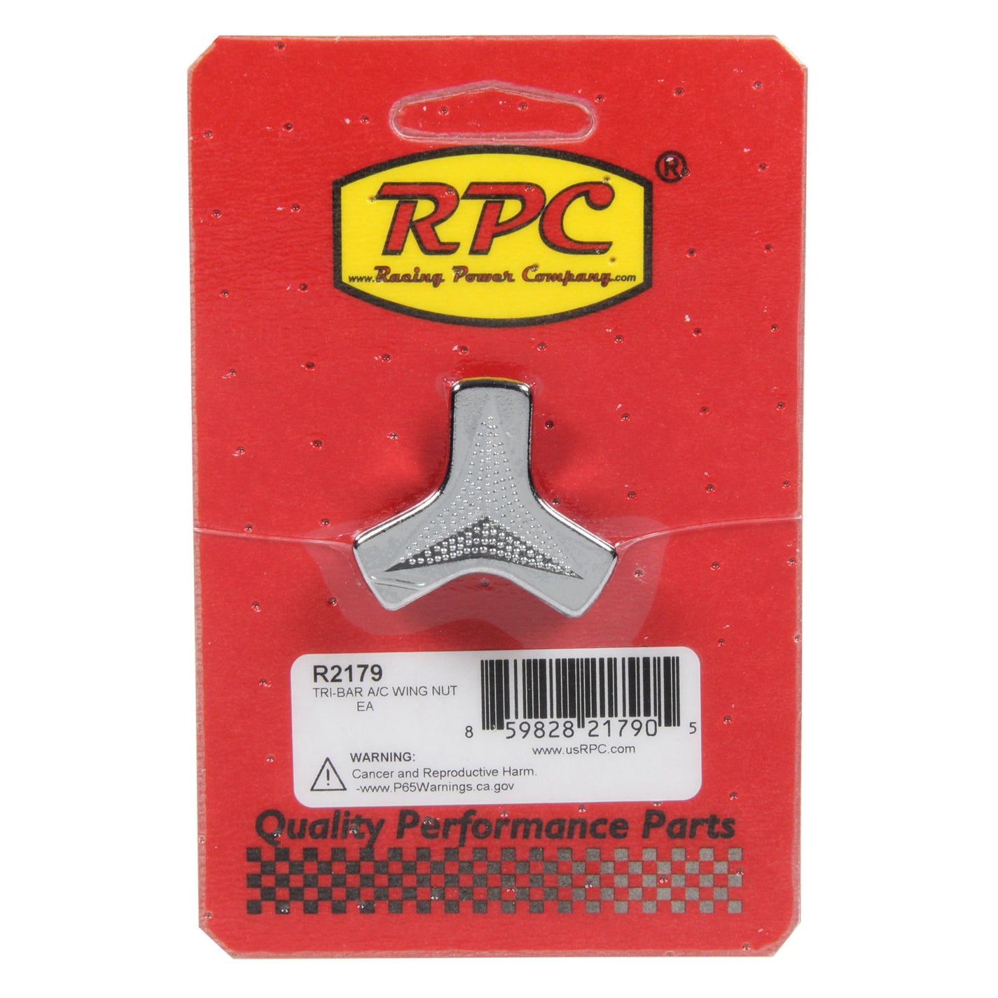 Racing Power Tri-Bar Air Cleaner Wing Nut