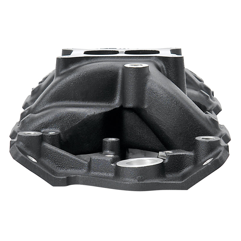 Edelbrock NASCAR Edition RPM Air-Gap Manifold - SB Chevy 262-400 - 1500 to 6500 RPM - Black Finish