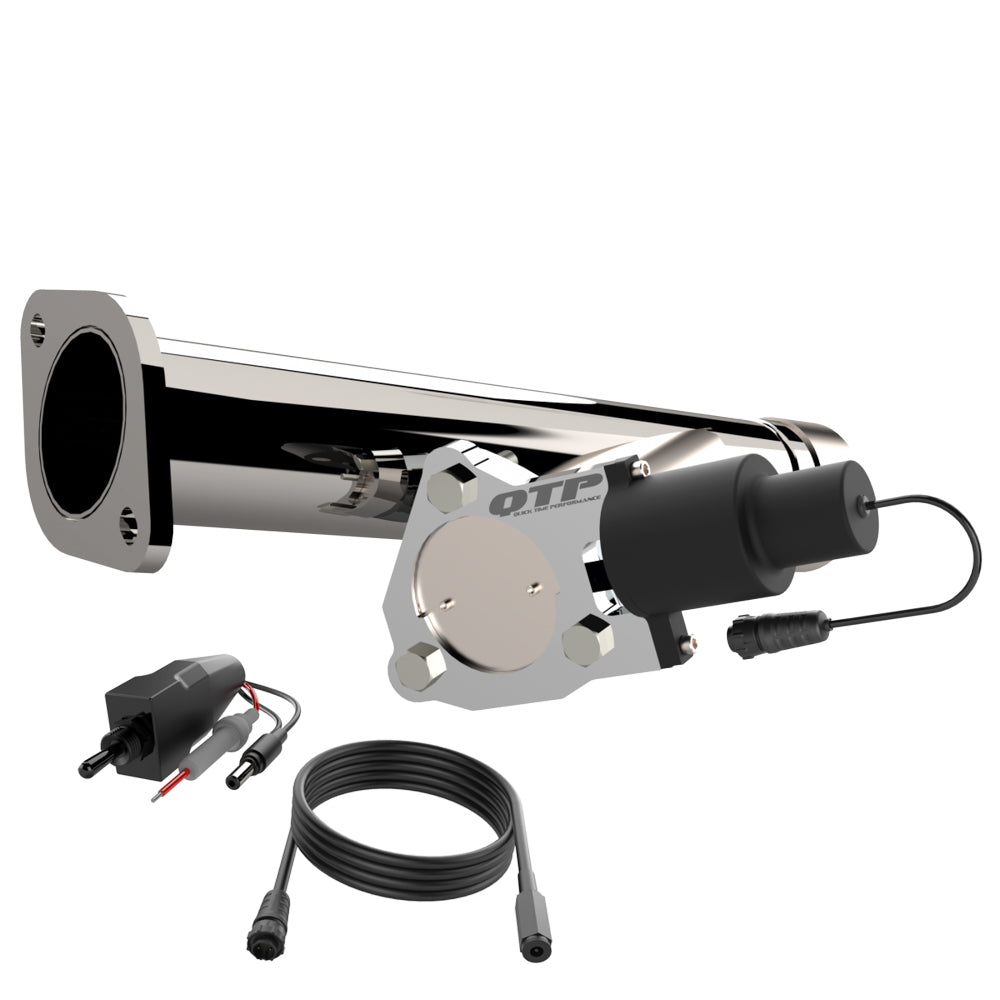 Quick Time Aggressor Electric Clamp-On Exhaust Cut-Out - Single - 5.7 L - Ram Fullsize Truck - 2019-20