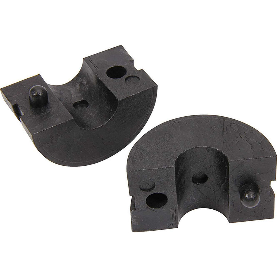 Allstar Performance Collar Style Shock Shim - 2 Piece - 1 in Thick - Black - 14 mm Shocks - Pair