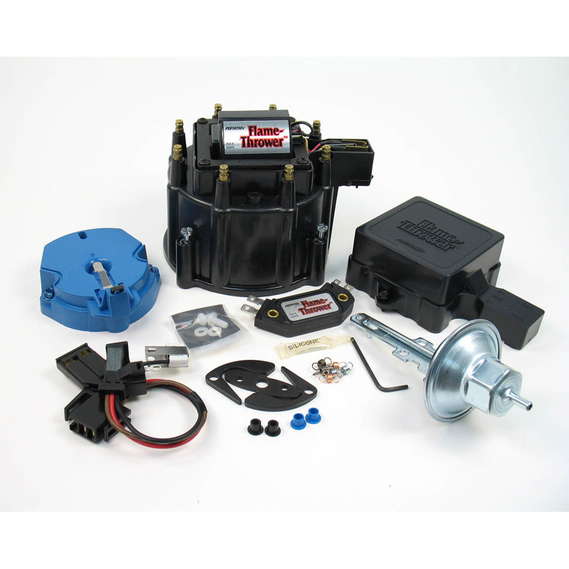PerTronix Flame-Thrower Tuneup Kit - Includes Coil, Black Cap, Rotor, Module - GM