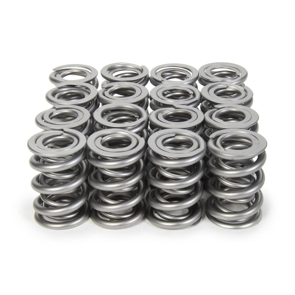 PAC 1300 Series Dual Valve Spring - 743 lb/in Spring Rate - 1.035 in Coil Bind - 1.570 in OD (Set of 16)