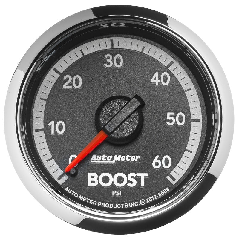 Auto Meter 2-1/16" Boost Gauge - 0-60 PSI Dodge Diesel