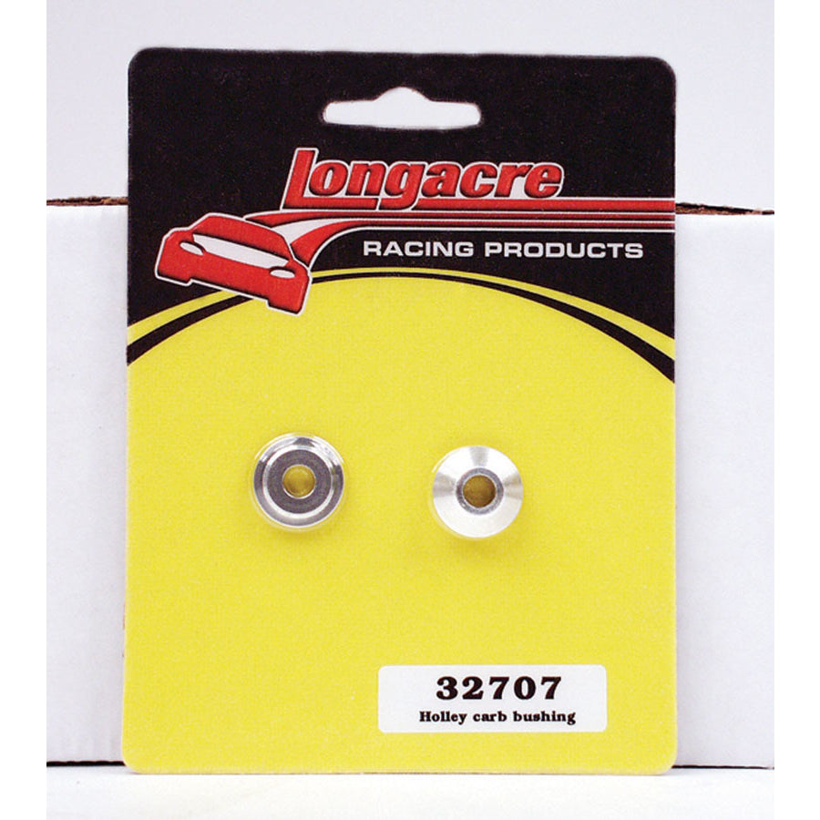 Longacre Holley Carb Bushings Aluminum (2 Pack)