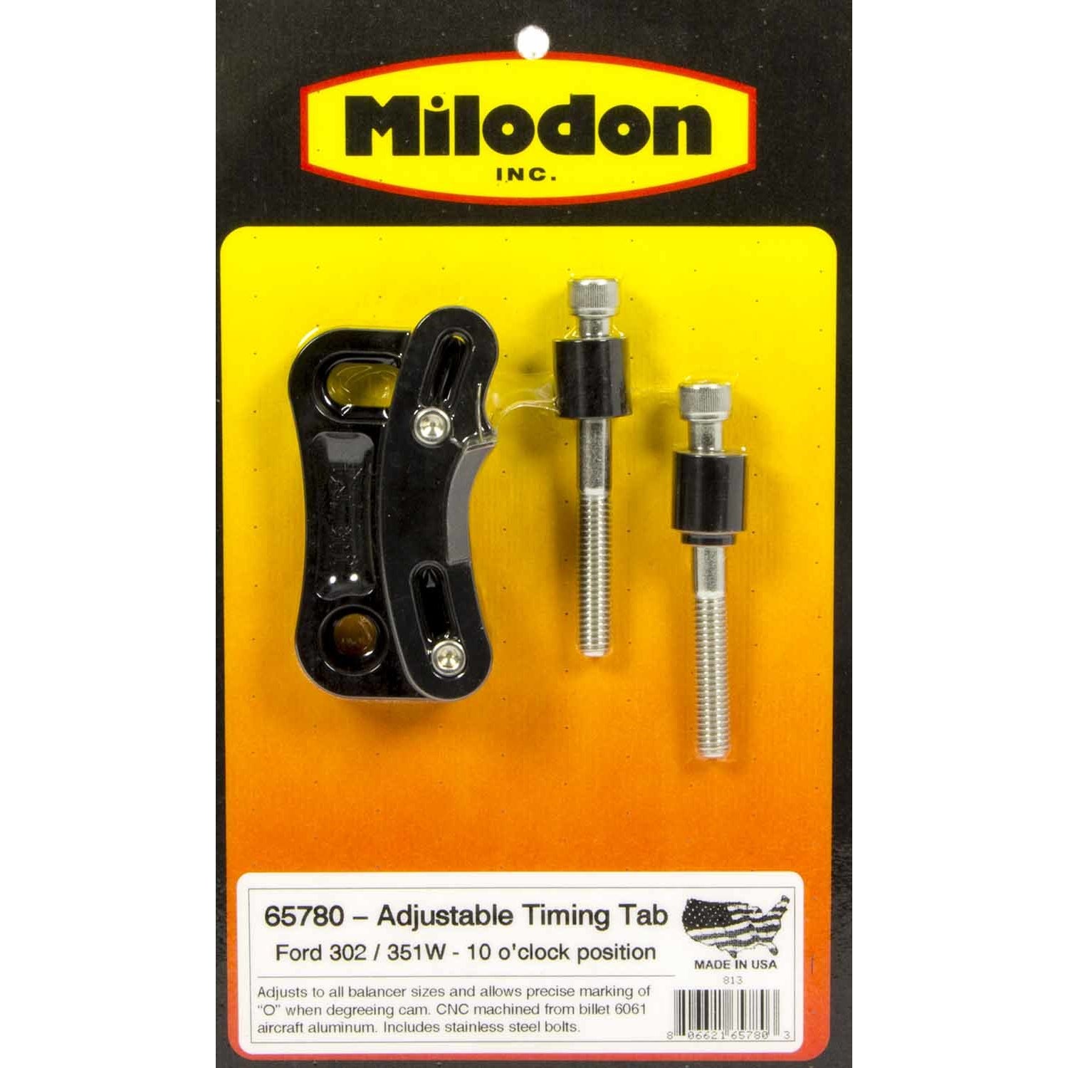 Milodon SB Ford Timing Pointer - 302-351W 10 O'Clock