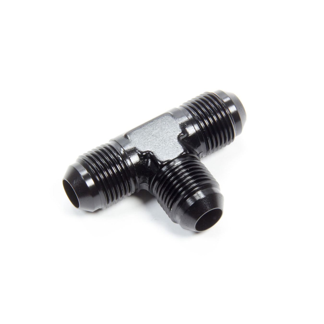 Aeroquip Black Aluminum -08 AN Union Tee Adapter