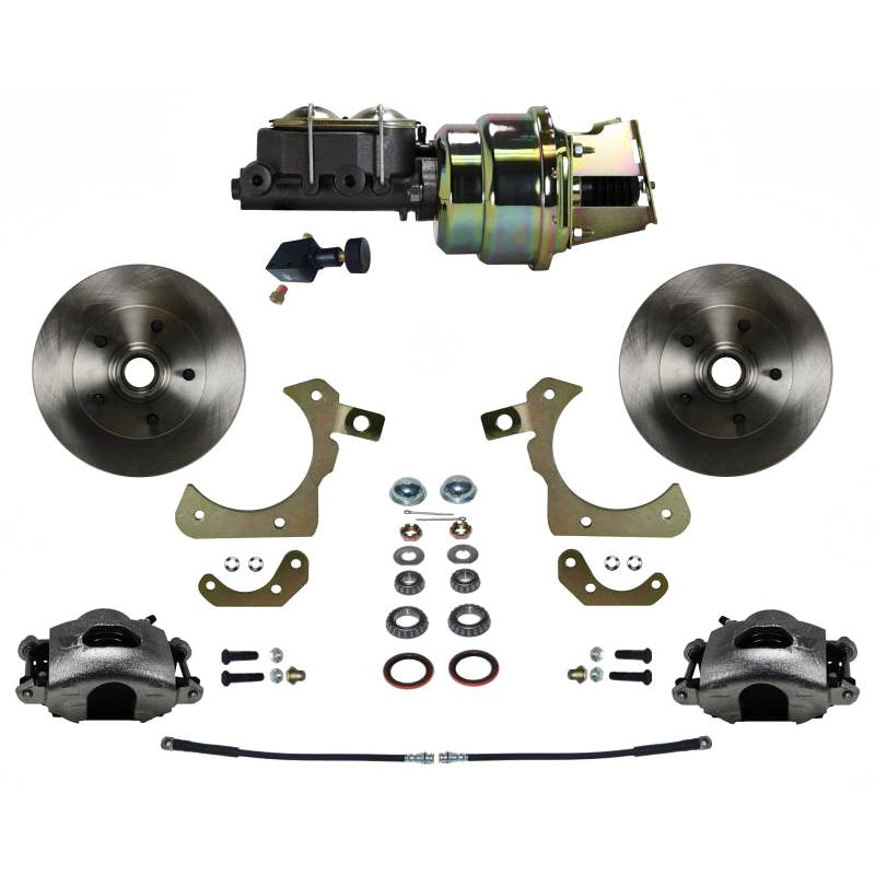 Leed Front Disc Conversion Brake System - 1 Piston Caliper