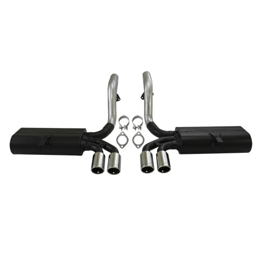 Flowmaster Axle-back System 409S - Dual Rear Exit - Mild/Moderate Sound