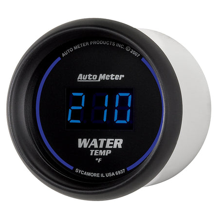 Auto Meter 2-1/16 Water Temp Gauge 0-300F Digital