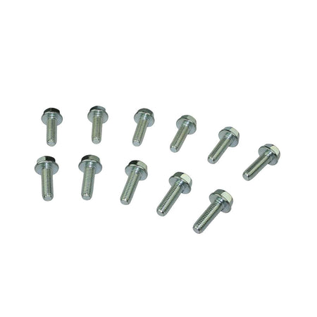 Moroso Hex Head Bolt - 8 mm x 1.25 Thread - 25 mm Long - Lifter Valley Plate - GM LS-Series (Set of 11)