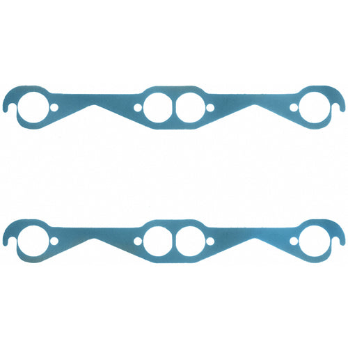 Fel-Pro Exhaust Header / Manifold Gasket - 1.590 in Round Port - Steel Core Laminate - Small Block Chevy - Pair