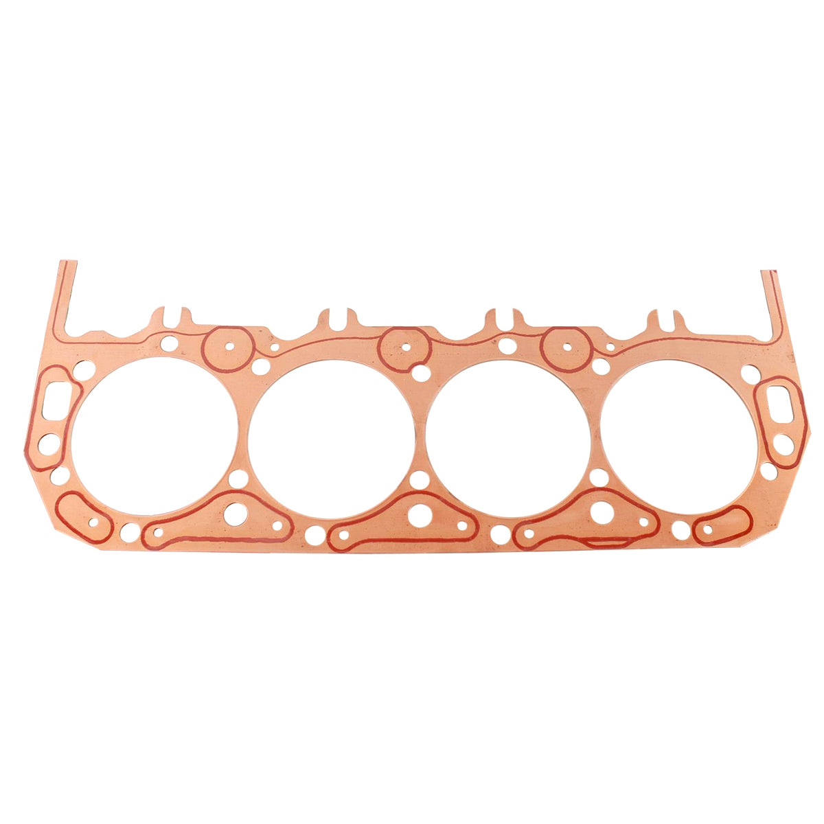 SCE ICS Titan Copper Cylinder Head Gasket - 4.570 in Bore - 0.062 in Compression Thickness - Big Block Chevy