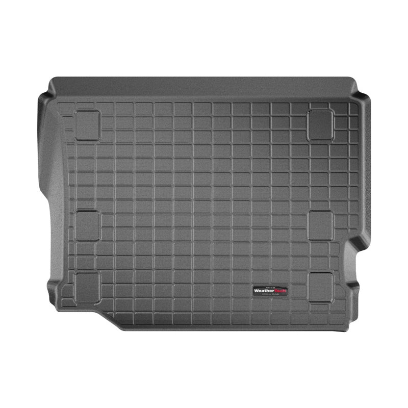 WeatherTech Cargo Liner - Behind 2nd Row - Black - Flat Load Floor - 4-Door - Jeep Wrangler JL 2018-22