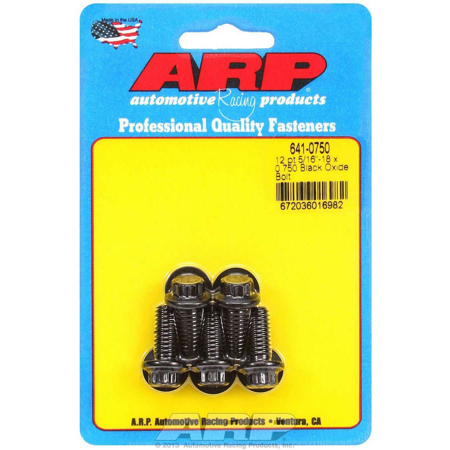 ARP Bolt Kit - 12 Point (5) 5/16-18 x .750