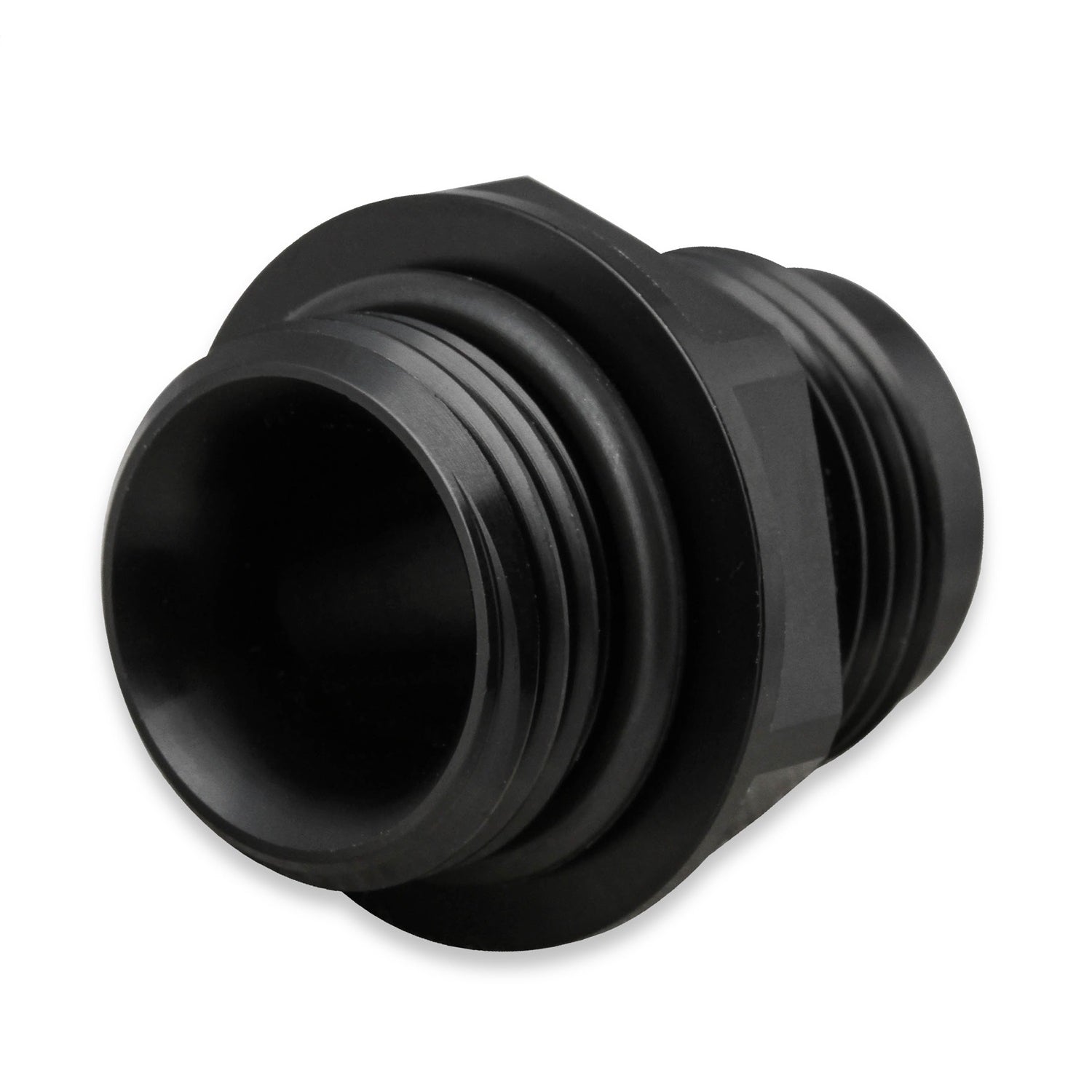 Earl's -10 AN Oil Cooler Adapter 2 Pack - Black