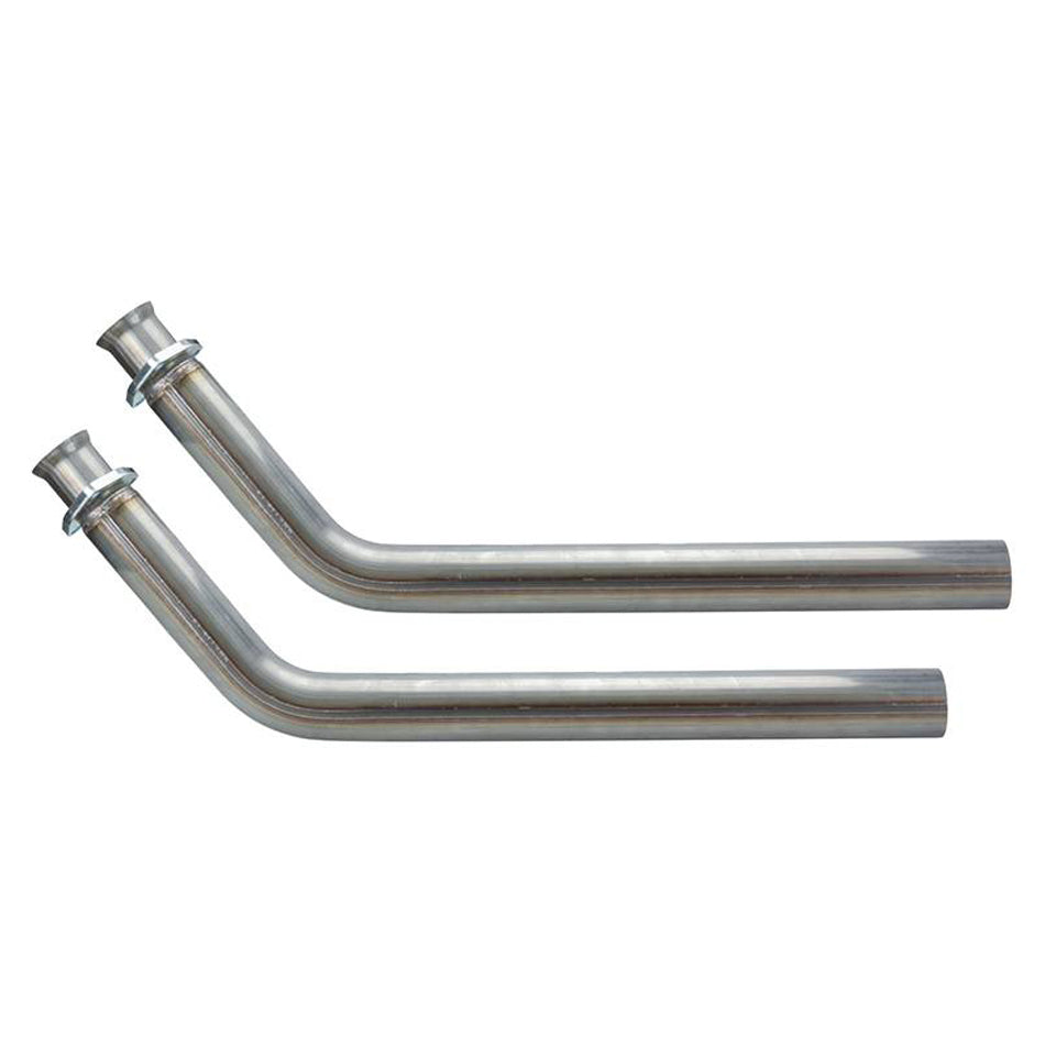 Pypes Performance Exhaust Down Pipe - Stainless - Small Block Chevy