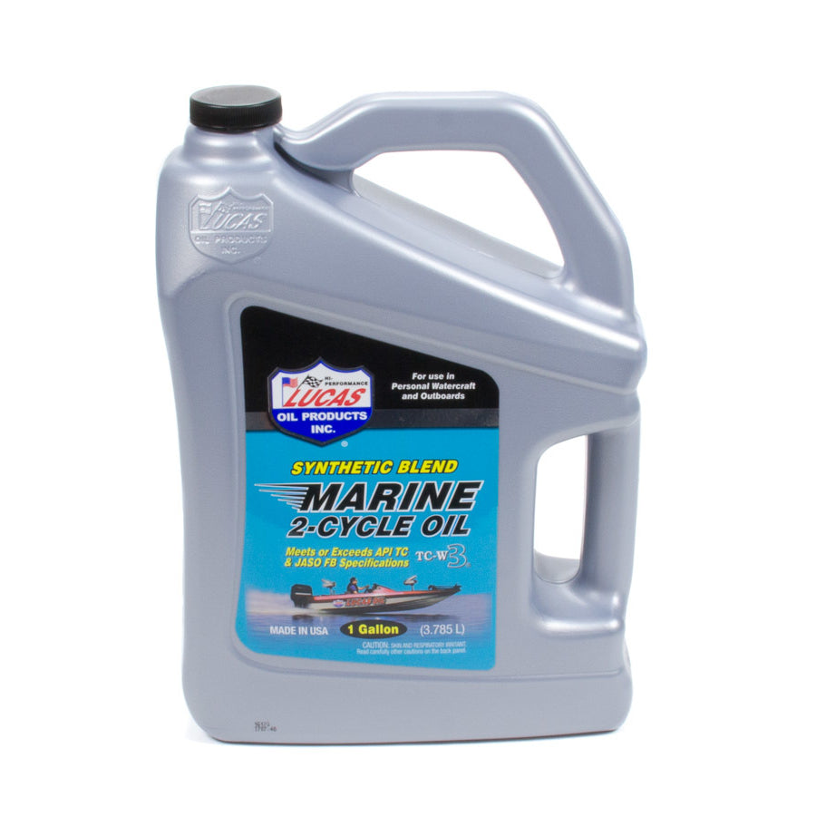 Lucas Oil Products TC-W3 Motor Oil Semi-Synthetic 1 gal Marine - Each