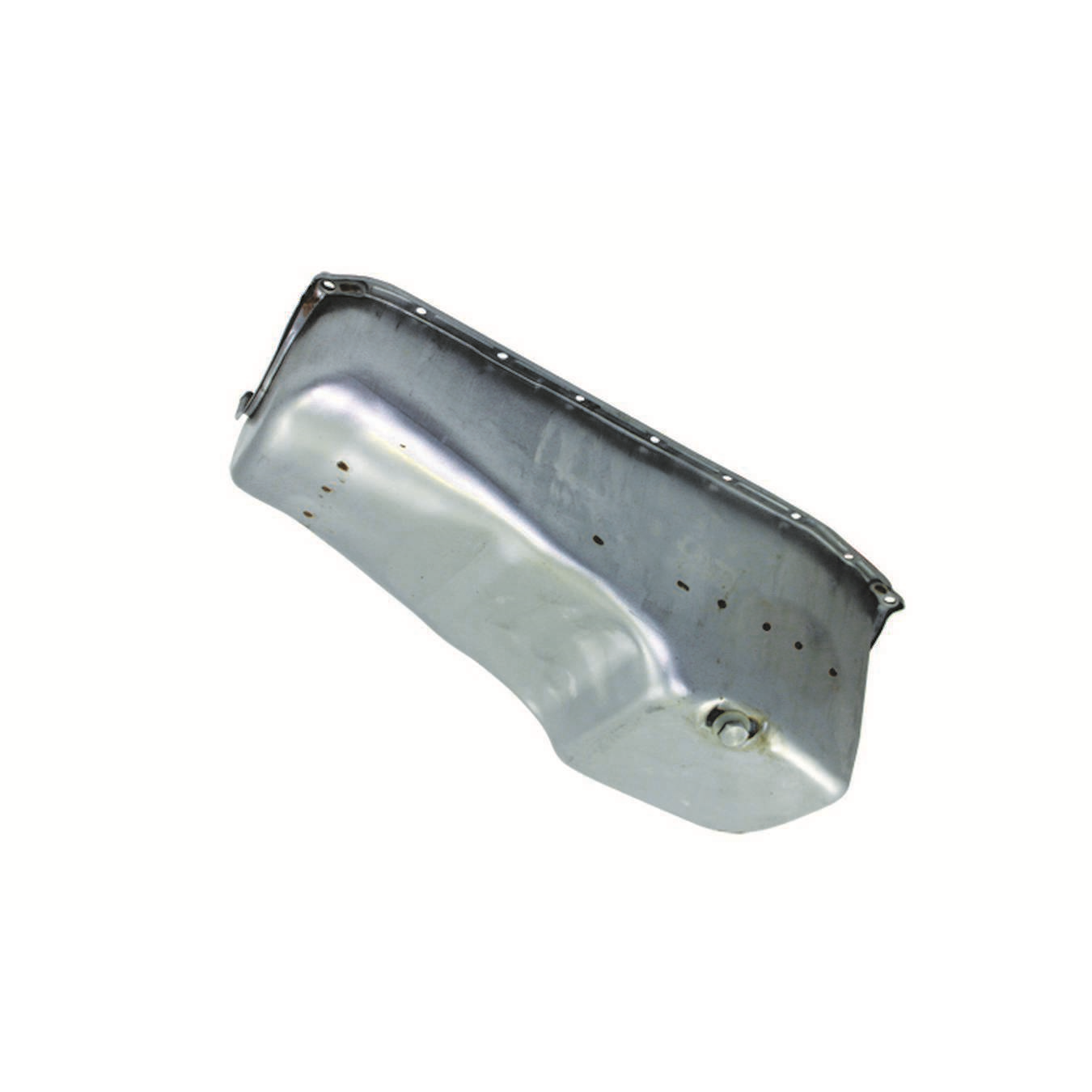 Specialty Products Rear Sump Oil Pan - 4 Quart - Stock Depth - 2 Piece Seal - Small Block Chevy 7443X