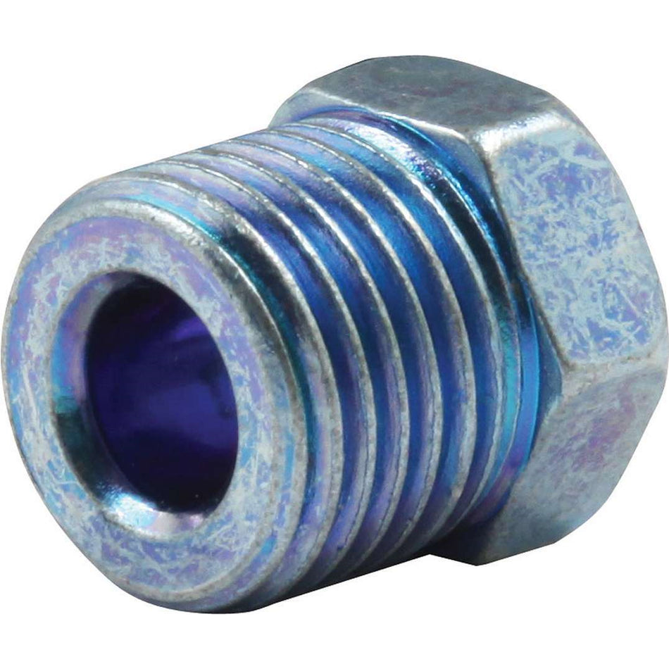 Allstar Performance 1/4" Inverted Flare Nuts - 9/16"-18" Blue