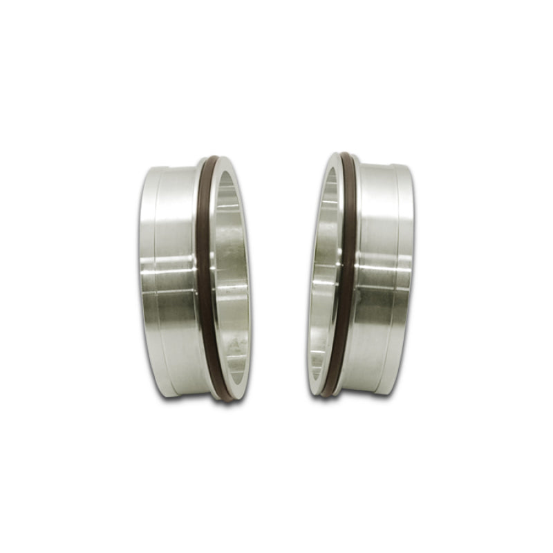 Vibrant Performance VanJen Clamp Ferrule - 5 in OD Tubing - O-Ring Included - Pair