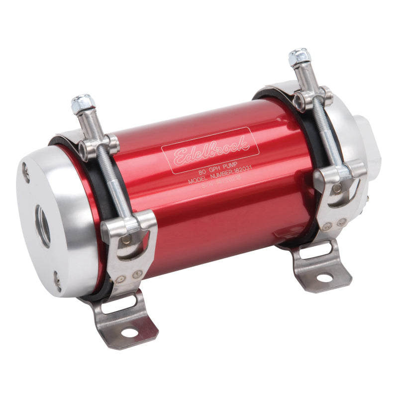 Edelbrock EFI Electric Fuel Pump 80GPH @ 45 psi Red