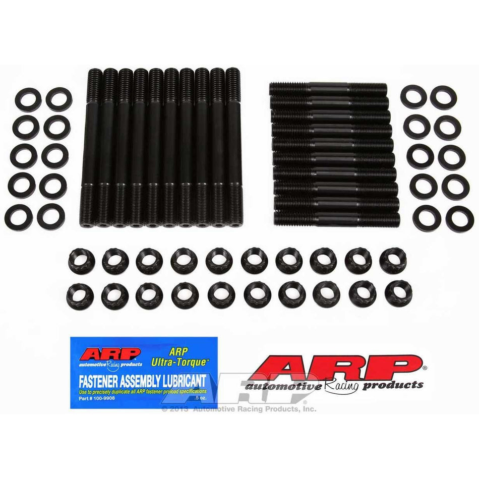 ARP Cylinder Head Stud Kit - 12 Point Nuts - Chromoly - Black Oxide - Ford FE-Series