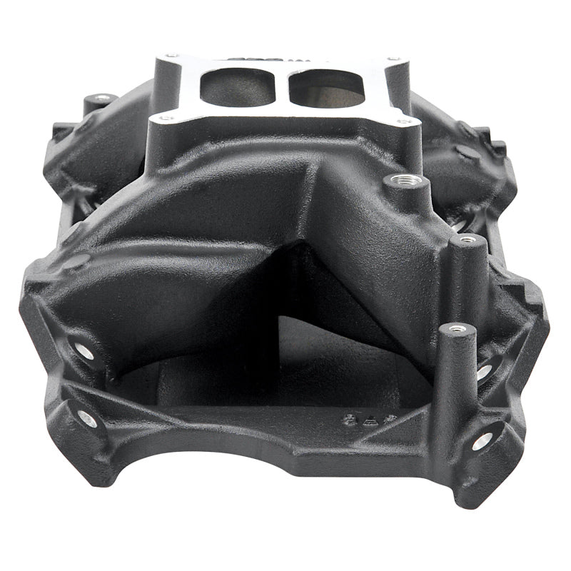 Edelbrock RPM Air-Gap 340 / 360 Square Bore Dual Plane Intake Manifold - Black Powder Coat - Small Block Mopar