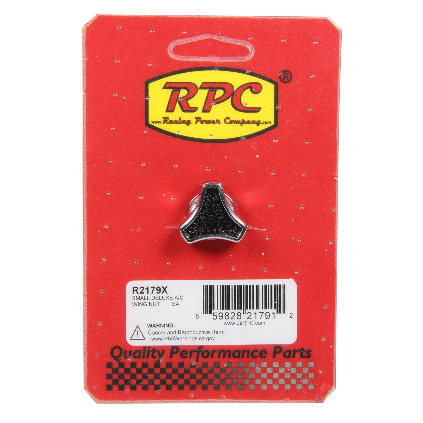 Racing Power Small Deluxe Air Cleaner Wing Nut