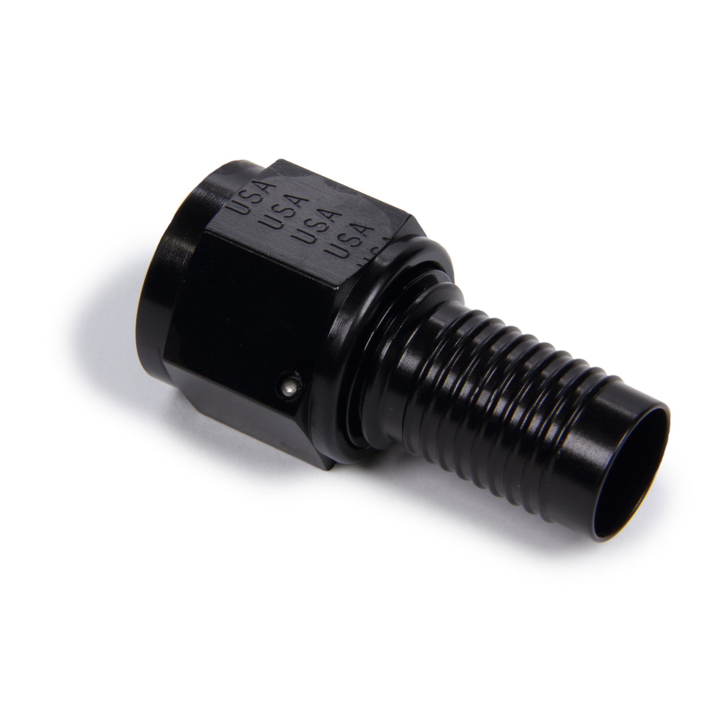 XRP HS-79 Hose End - Straight - 12 AN Hose Crimp to 12 AN Female O-Ring - Aluminum - Black
