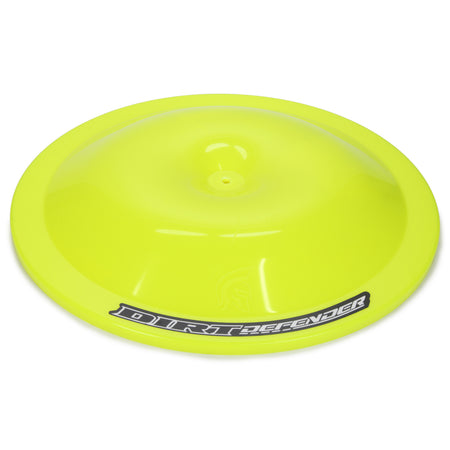 Dirt Defender Air Cleaner Top - Plastic - 14" Diameter - Neon Yellow