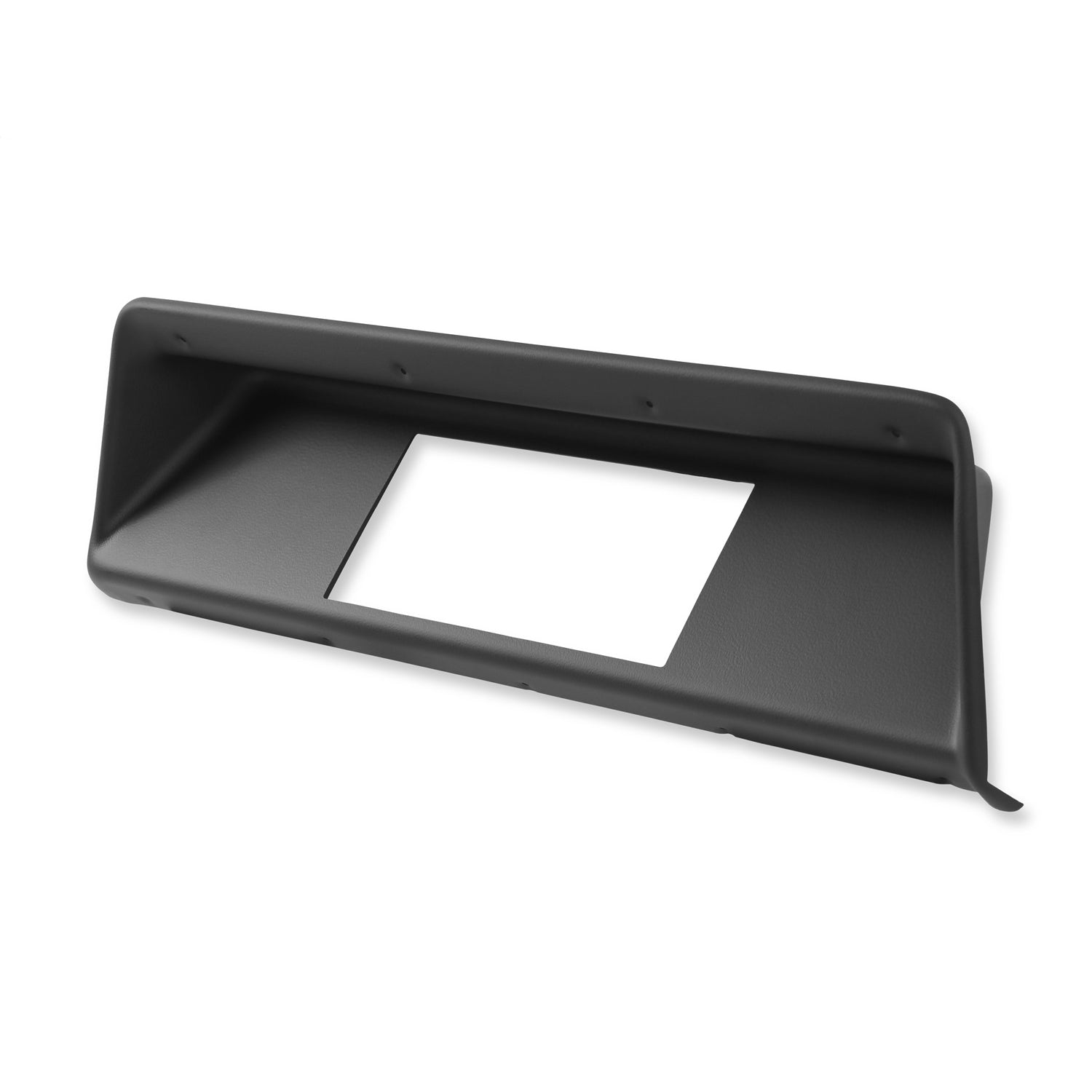 Holley EFI Gauge Mounting Panel - Dash Bezel - Black - GM X-Body 1966-67